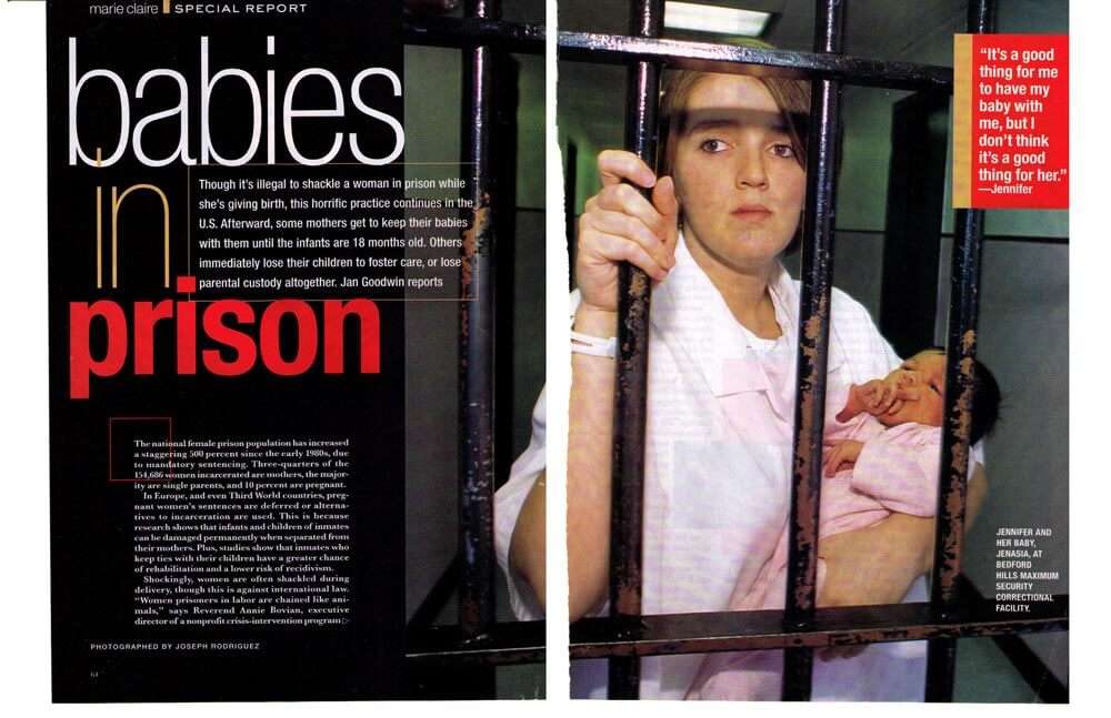 BABIES IN PRISON — MARIE-CLAIRE MAGAZINE