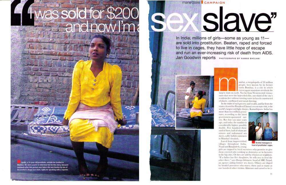 SEX SLAVES IN INDIA — MARIE-CLAIRE MAGAZINE